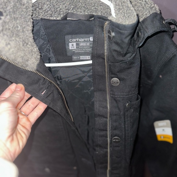 Carhartt Black Heavy Quilted Insulated Duck Jacket NWT; NEVER WORN - Picture 12 of 12